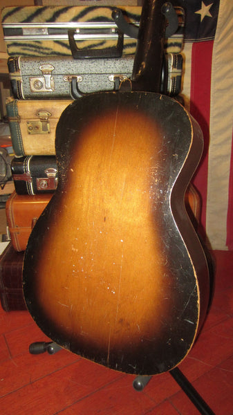 1940 Harmony Stella Parlor Guitar Sunburst – Rivington Guitars