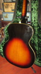 ~1952 Harmony H 50 Archtop Electric Hollowbody w/ Gibson P-13 Pickup Sunburst