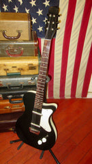 1958 Danelectro Silvertone U-2  Black