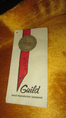1961 Guild M-65 Single Pickup Hollowbody Natural