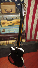 ~1961 Silvertone U-1 Bass Black w Original Hardshell Case