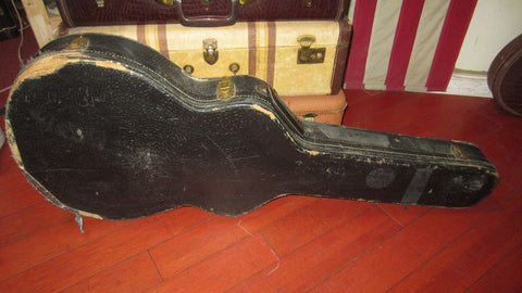 ~1964 Gibson ES-335 hardshell case Grey w/ Yellow Interior