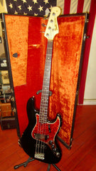 1965 Fender Jazz Bass Black and White