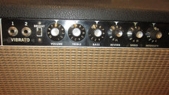 1965 Fender Pro Reverb Amp Black Panel