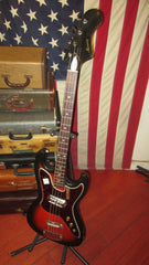 ~1965 Harmony H-25 Silhouette Bass Sunburst