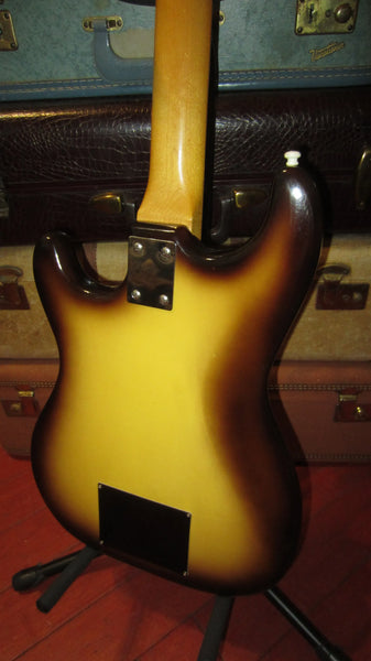 1965 Hofner Galaxie 176 Sunburst w Original Funky Cool Gig Bag