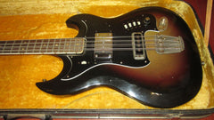~1966 Hagstrom  8 String Bass Sunburst w/ Original Hardshell Case
