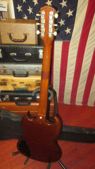 1967 Gibson Melody Maker SG 3 Pickups Sparkling Burgundy w/ Original Case