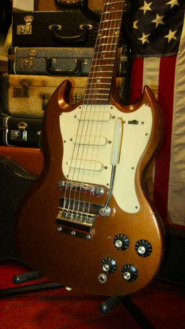 1967 Gibson Melody Maker SG 3 Pickups Sparkling Burgundy w/ Original Case