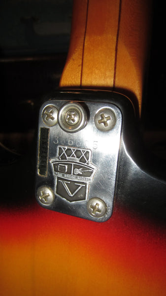 1967 VOX V262 Invader Sunburst w Case – Rivington Guitars