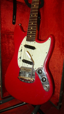 1968 Fender Mustang Red w/ Original Hard Case