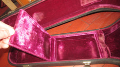 1968 Gibson SG Case Black w/ Purple Interior