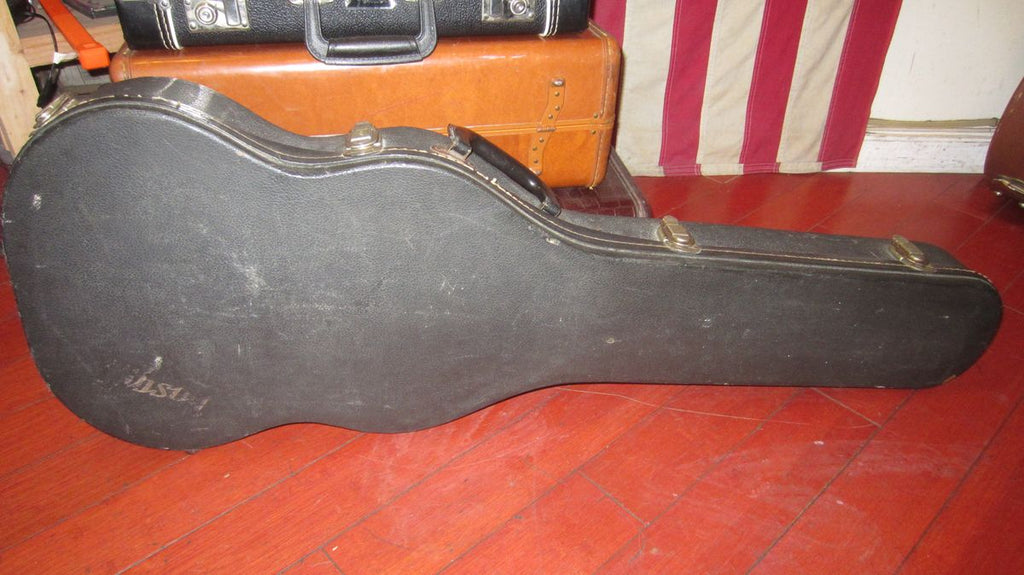1968 Gibson SG Case Black w/ Purple Interior