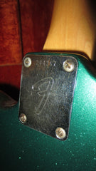 1969 Fender Jaguar Green Sparkle w/ Original Hardshell Case