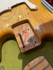 1973 Fender Jazz Bass Natural w/ Vintage Hard Case