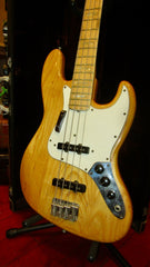 1973 Fender Jazz Bass Natural w/ Vintage Hard Case