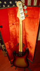 1975 Fender Precision Bass Sunburst w Original Hardshell Case
