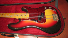 ~1975 Ibanez Precision Bass Sunburst w Hard Case