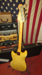 1976 Fender Mustang Bass White