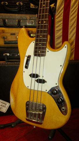 1976 Fender Mustang Bass White