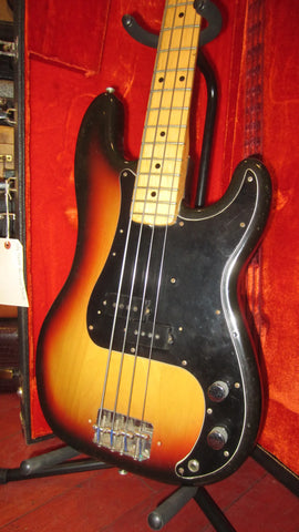 1976 Fender Precision Bass Sunburst