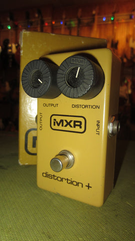 1980 MXR Distortion + Yellow