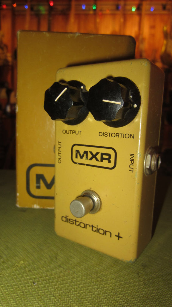 1980 MXR Distortion + Yellow