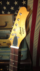 1982 Harmony Marquis Explorer Red and Natural w/ Original Hard Case
