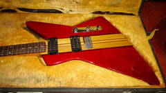 1982 Harmony Marquis Explorer Red and Natural w/ Original Hard Case