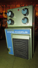 1986 Ibanez DCL Digital Stereo Chorus Blue and Green