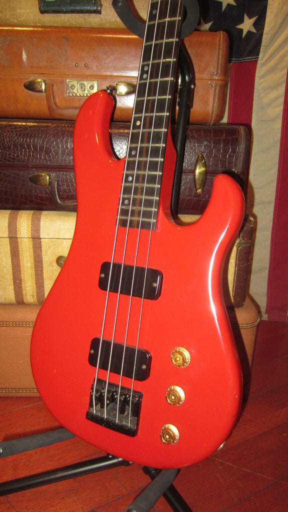 1987 Gibson BASS IV RED w. Hard Case