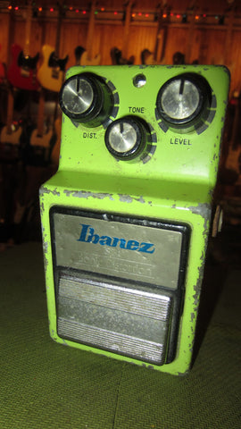 1990 Ibanez SD-9 Sonic Distortion Green