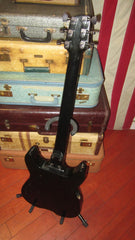1990 Luke Luckier LA Guitar Studio Custom Chambered Electric Black