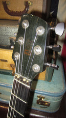 1990 Luke Luckier LA Guitar Studio Custom Chambered Electric Black