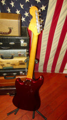 1995 Fender Mustang MG-69 (1969 reissue) Candy Apple Red w/ Matching Headstock