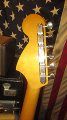 1995 Fender Mustang MG-69 (1969 reissue) Candy Apple Red w/ Matching Headstock