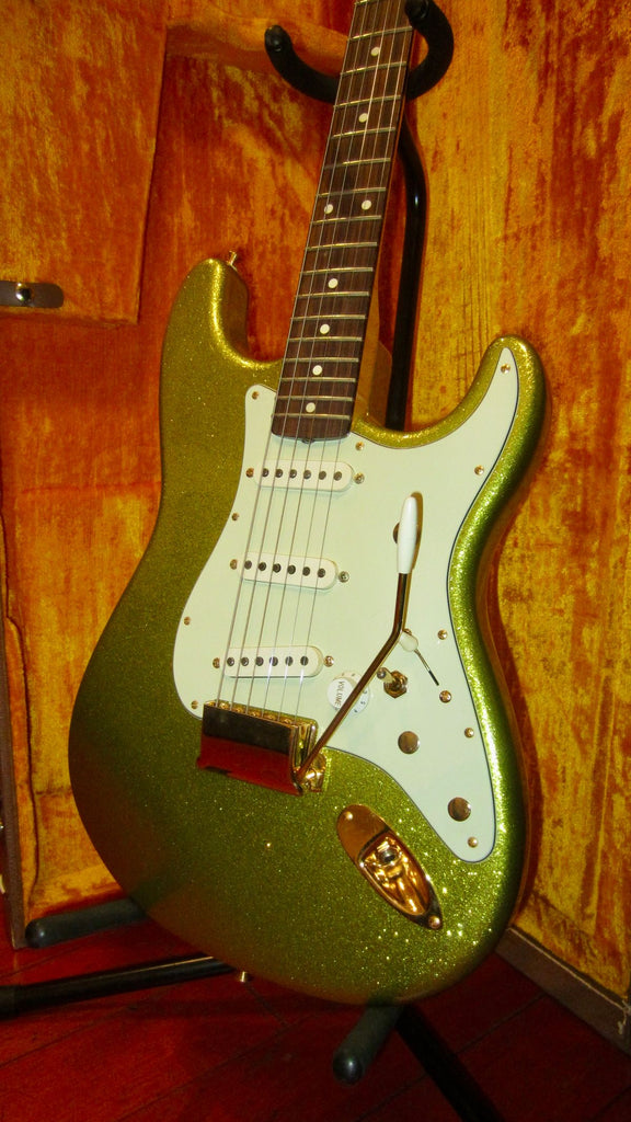 1998 Fender Custom Shop Dick Dale Stratocaster Chartreuse Sparkle