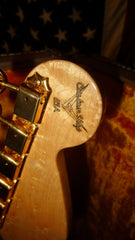 1998 Fender Custom Shop Dick Dale Stratocaster Chartreuse Sparkle