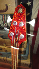 1998 Rick Turner Renaissance RB-4 Bass Fretless Natural w Original Gig Bag