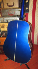 2001 Washburn D2001 "United We Stand" Blue