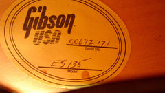 2002 Gibson ES-135 Blueburst w/ Original Bigsby Tremolo & Case