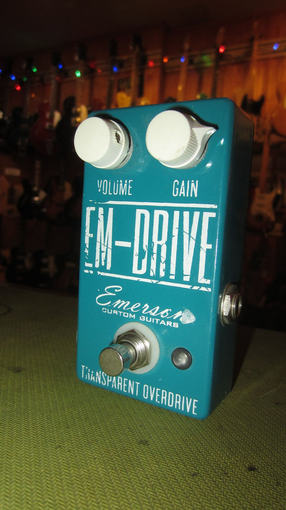 ~2005 Emerson FM Drive Transparent Overdrive Blue