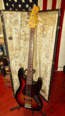 2005 Fender Jazz Bass Sunburst w/ Nice Hard Case