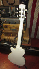2007 Gibson Melody Maker Double Faded White w Heavy Duty SKB Hard Case