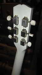 2007 Gibson Melody Maker Double Faded White w Heavy Duty SKB Hard Case