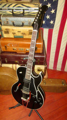 2013 Gibson ES-195 Black w/ Original Hardshell Case