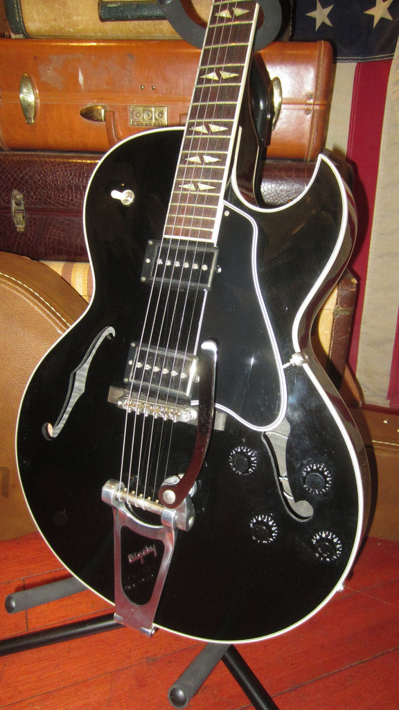 2013 Gibson ES-195 Black w/ Original Hardshell Case