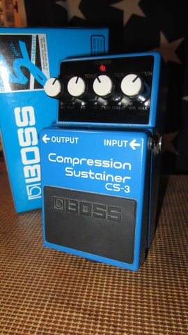 ~2015 BOSS CS-3 Compression Sustainer Blue