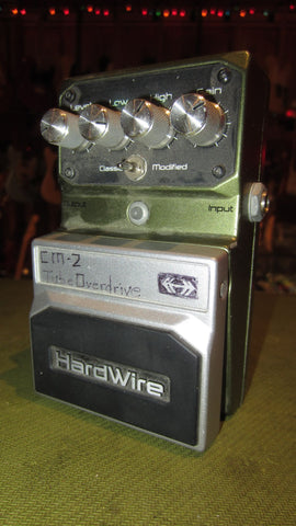~2015 Digitech Hardwire CM-2 Overdrive Grey and Green