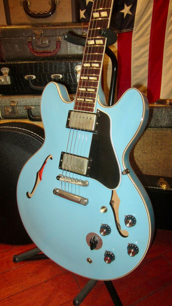 2016 Gibson Custom Shop ES-345 (1964 reissue) Frost Blue w/ Original Case and Certificate